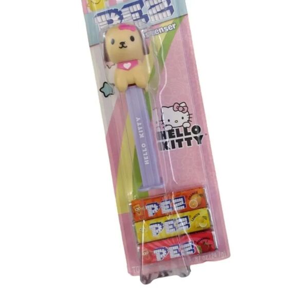 Hello Kitty Pastel Chalk Set and PEZ Dispenser Bundle NWT - Picture 4 of 8